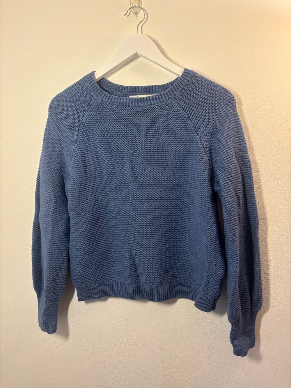 C&C California Blue Crewneck Sweater Size Medium
